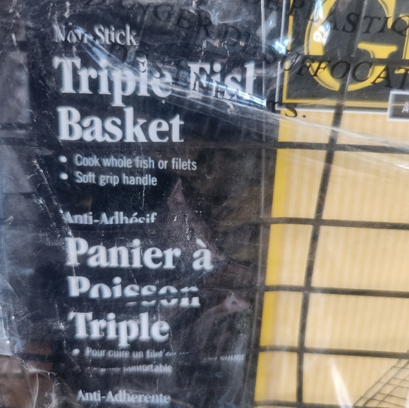 Grill Pro Triple Fish Basket - Picture 3 of 3